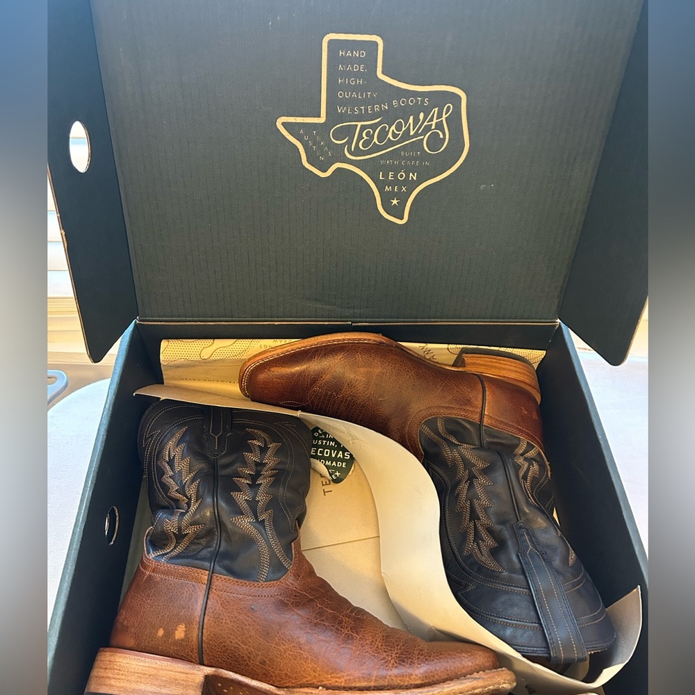 Tecovas “The Doc” Square toe boots Size: 11.5EE